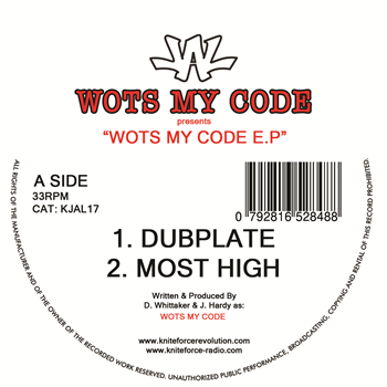 Wots My Code - Wots My Code EP  - Kniteforce