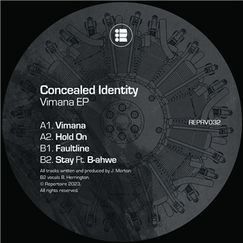 Concealed Identity - Vimana EP  - Repertoire