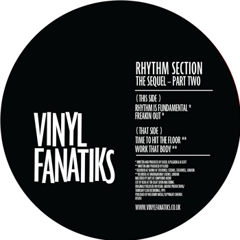 Rhythm Section – The Sequel (Part Two) - Vinyl Fanatiks