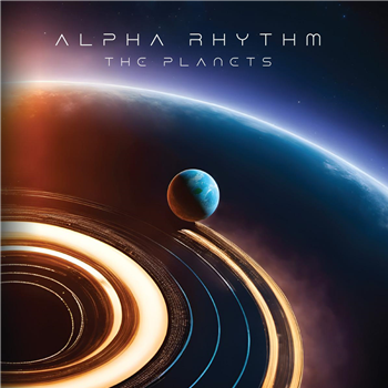 Alpha Rhythm - The Planets LP [marbled orange & marbled blue vinyl / printed sleeve] - Fokuz Recordings