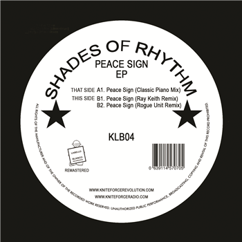 Shades Of Rhythm - Peace Sign EP - Labello Blanco