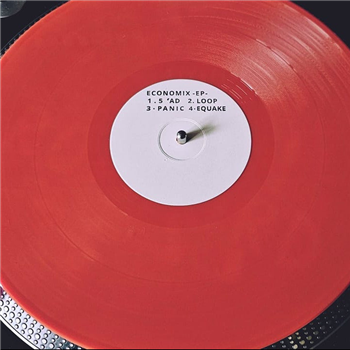 Economix - Economix EP [red vinyl / hand-stamped] - Economix
