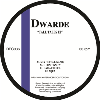 Dwarde - Tall Tales EP - Remix Records