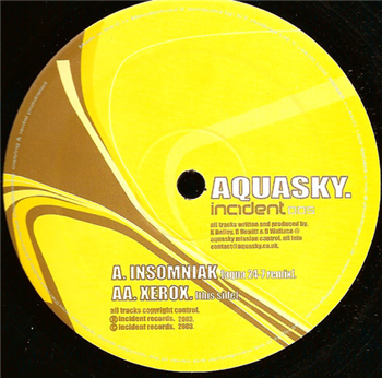 Aquasky - Insomniak (Aqua 24-7 Remix) - Incident Aquasky - Insomniak (Aqua 24-7 Remix) - Incident
