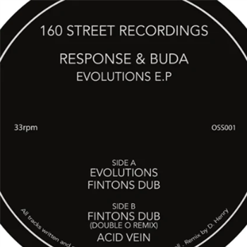 Response & Buda - Evolutions E.P. - 160 STREET RECORDINGS