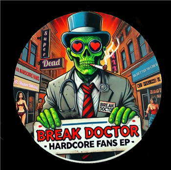 Break Doctor - Hardcore Fans EP (Red Vinyl)
- Super Dead Records Break Doctor - Hardcore Fans EP (Red Vinyl)
- Super Dead Records