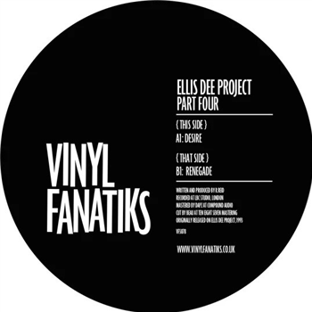Ellis Dee - The Ellis Dee Project Part Four - Vinyl Fanatiks
