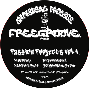 Freegroove - Passion Projects vol 1 - Universal Process Records Freegroove - Passion Projects vol 1 - Universal Process Records