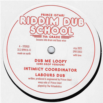 PRINCE ISTARI - RIDDIM DUB SCHOOL 7TH GRADE - SOZIALISTISCHER PLATTENBAU PRINCE ISTARI - RIDDIM DUB SCHOOL 7TH GRADE - SOZIALISTISCHER PLATTENBAU