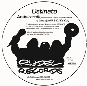 Ostinato / DJ Da Cut / baze.djunkiii - Split EP - Rudel Records