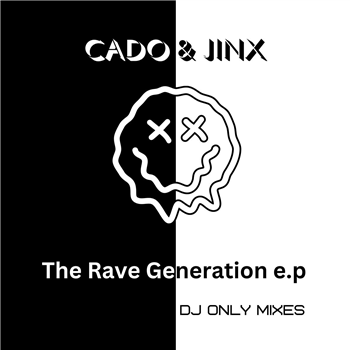 Cado & Jinx - The Rave Generation e.p. [printed sleeve / colored vinyl] - Blue Sim