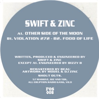 Swift & Zinc - Other Side Of The Moon EP
 - FOS 