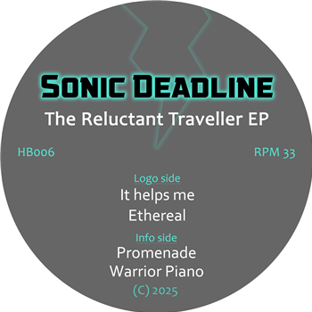 Sonic Deadline - The Reluctant Traveller EP (Teal Vinyl)
- Party Force Sonic Deadline - The Reluctant Traveller EP (Teal Vinyl)
- Party Force