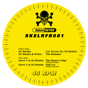 DJ Monita - SKELRFR001 w/ Phineus II Remixes - Future Retro London DJ Monita - SKELRFR001 w/ Phineus II Remixes - Future Retro London