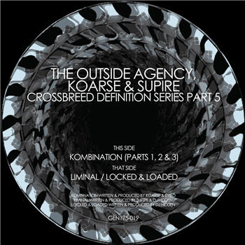 Various Artists - The Crossbreed Definition Series Part 5 [transparant red vinyl / DL codes] - One Seven Five