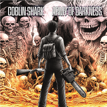 Goblin Shark - Army Of Darkness (Orange and Red Sun Splatter version) - Malice Records