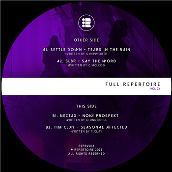 Various Artists - Full Repertoire Vol. 3 - Repertoire Various Artists - Full Repertoire Vol. 3 - Repertoire
