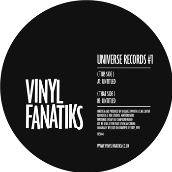 S. McCarthy & D. Charlesworth - Universe Records #1 - Vinyl Fanatiks