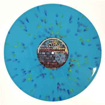 DJ Dossa - Eclectic Boogaloo (Blue Splatter Color Version) - Kniteforce DJ Dossa - Eclectic Boogaloo (Blue Splatter Color Version) - Kniteforce