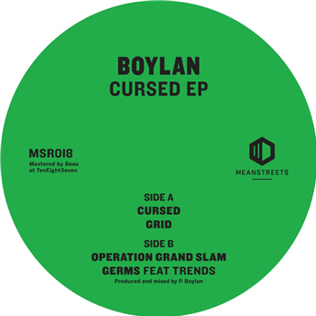Boylan - Cursed EP - Mean Streets Records