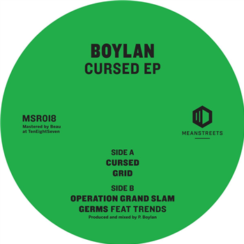 Boylan - Cursed EP - Mean Streets Records Boylan - Cursed EP - Mean Streets Records