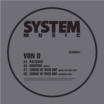 Von D & Rico O.B.F - SYSTM041 - System Music