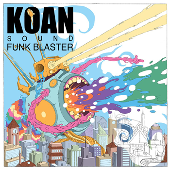Koan Sound - Funk Blaster w/ 24" colouring book style poster - Shoshin