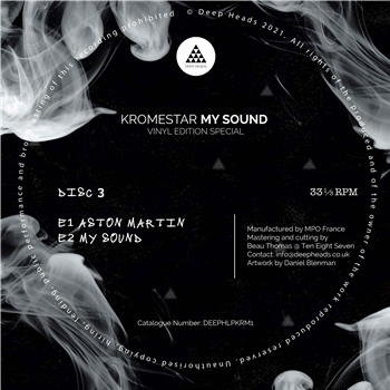 Kromestar - My Sound (2021 Remaster) [Plate 3] - Deep Heads