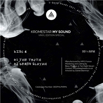 Kromestar - My Sound (2021 Remaster) [Plate 4] - Deep Heads
