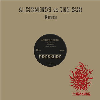 Al Cisneros vs The Bug – Rosin ( TRANSPARENT AMBER VINYL) - Pressure