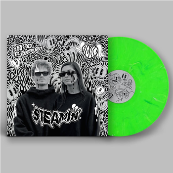 Chloé Robinson & DJ ADHD - Steamin (Incl. Four Tet Remix) (Green Marble 12") - Pretty Weird