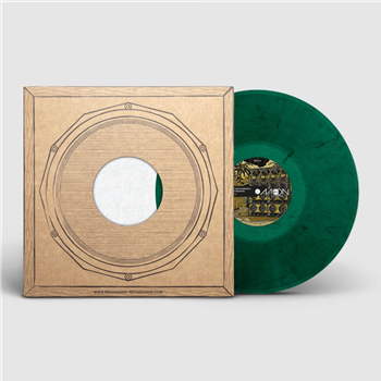 Bukkha & Dubbing Sun & Burro Banton - A1 Sound [marbled green / label sleeve] - Moonshine Recordings