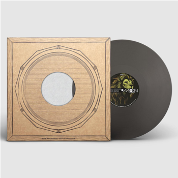 Dubbing Sun & Caveman Dub & Small Town Dubz - Reveal The Lion / Babylon A Fall [silver vinyl / label sleeve] - Moonshine Recordings