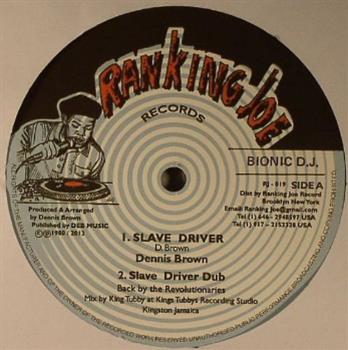 Dennis Brown / Ranking Joe - Slave Driver - Ranking Joe Records