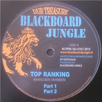 Khayo Ben Yahmeen - Top Ranking (12") - Blackboard Jungle