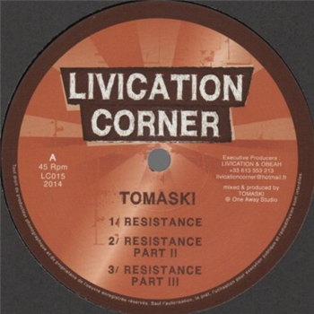 Tomaski (12") - Livication Corner Tomaski (12") - Livication Corner
