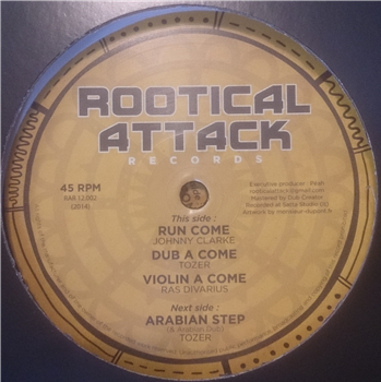 Johnny Clarke / Tozer / Ras Divarius (12") - Rootical Attack Records