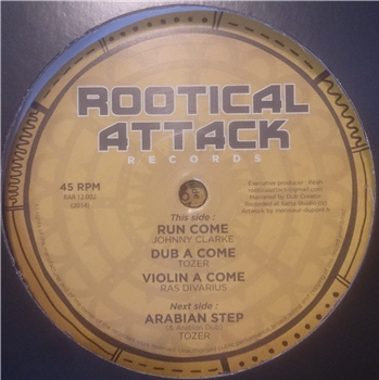 Johnny Clarke / Tozer / Ras Divarius (12") - Rootical Attack Records Johnny Clarke / Tozer / Ras Divarius (12") - Rootical Attack Records