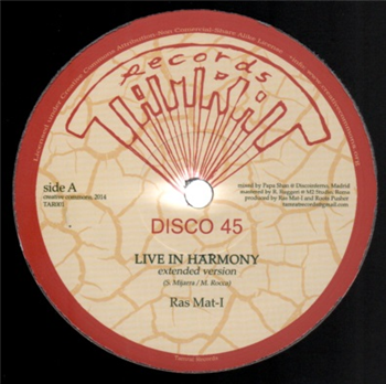 RAS MAT I / INDI - Tamrat Records