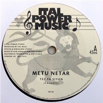 TEZ FA SIYON/ITAL MICK/DUB JUDAH - Ital Power Music