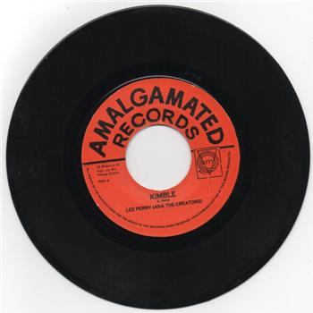 Lee Perry (AKA The Creators) / Stranger & Gladdy (7") - Amalgamated Records