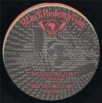Rob Symeonn / Iron Dubz (10") - Black Redemption