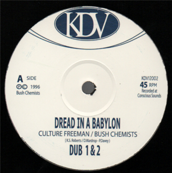 Culture Freeman & Bush Chemists (12") - KDV Culture Freeman & Bush Chemists (12") - KDV