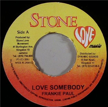 Frankie Paul / Lady Hype (7") - Stone Love