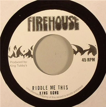 KING KONG/KING TUBBY - Firehouse