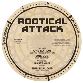 Cedric Myton / Dub Creator / Dan I - Rootical Attack Records Cedric Myton / Dub Creator / Dan I - Rootical Attack Records