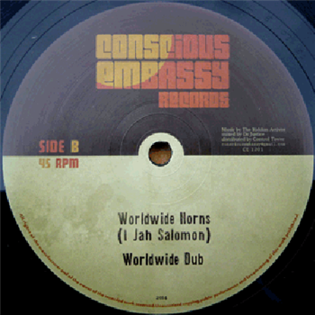LUCIANO / I JAH SALOMON - CONSCIOUS EMBASSY RECORDS