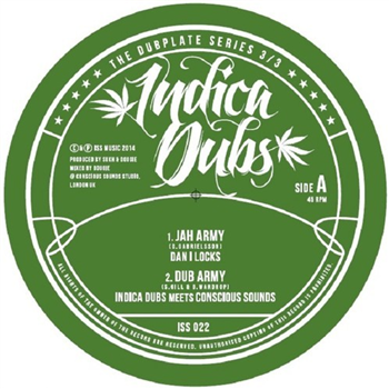 INDICA DUBS meets CONSCIOUS SOUNDS - Dan I Locks (10") - Indica Dubs