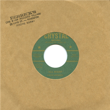 David Anthony & Derrick Harriott & The Crystalites - Dub Store Records