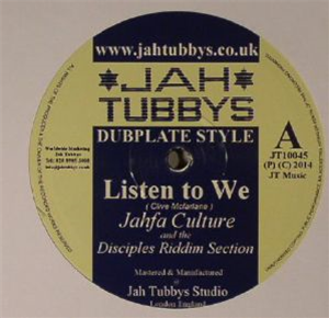 JAHFA CULTURE / DISCIPLES RIDDIM SECTION / IDREN NATURAL / UNITONE - Jah Tubbys JAHFA CULTURE / DISCIPLES RIDDIM SECTION / IDREN NATURAL / UNITONE - Jah Tubbys